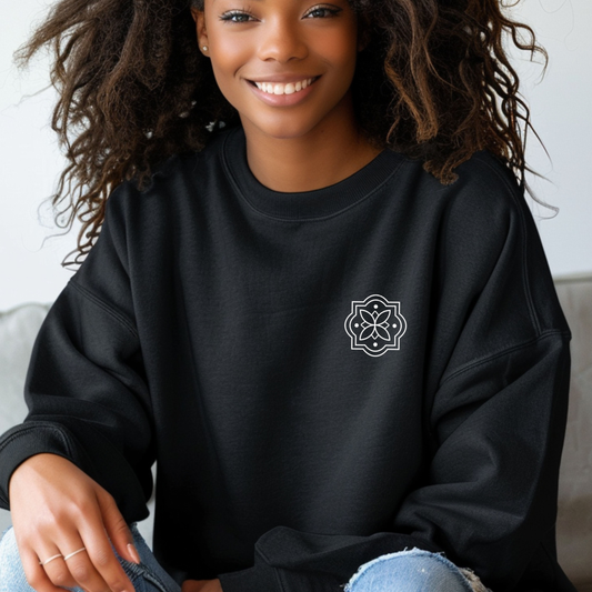 Signature Jumper - small logo - Black