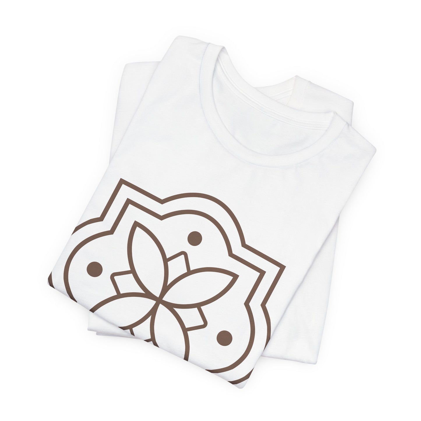 Signature Lotus Design Unisex Tee - Comfortable Fashion, Relaxation, Gift for Her, Mindfulness Wear, Everyday Style