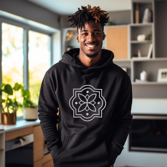 Signature Hoodie - big logo - Black