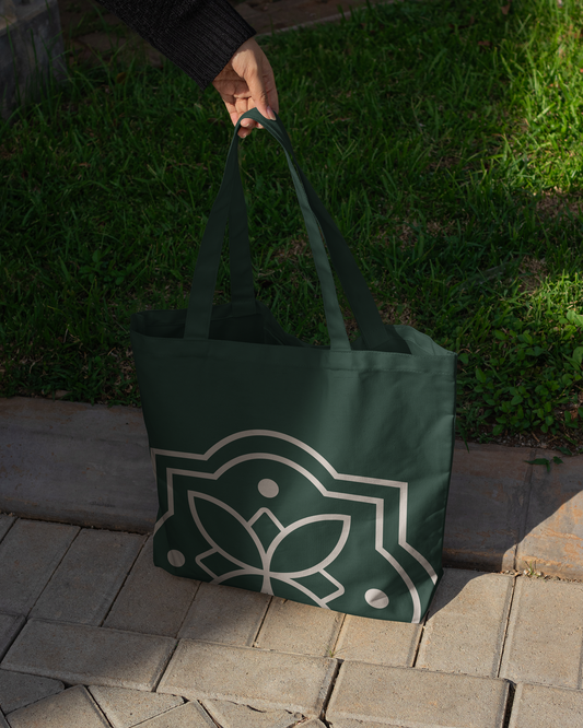 Signature Totebag - Forest Green