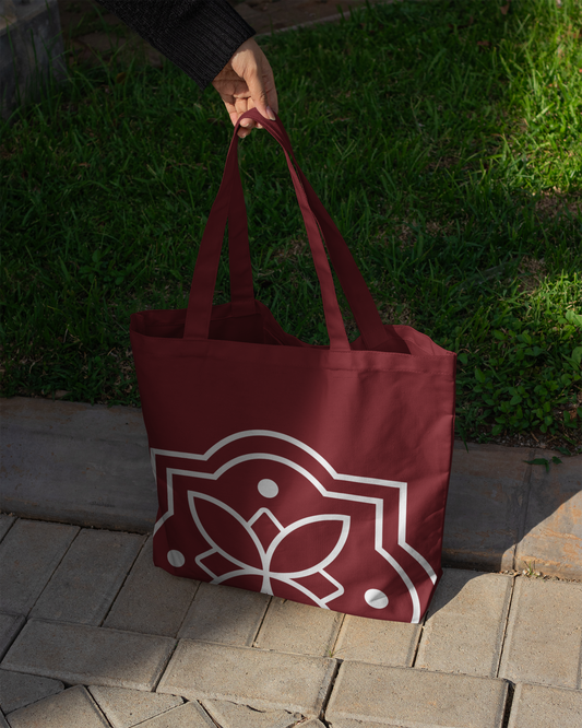 Signature Totebag - Maroon